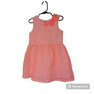 Cat & Jack neon pink/peach 4t dress